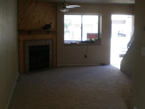 Fireplace in living room