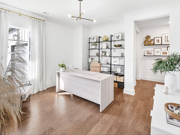 Flex space located off foyer, can be used as an office or dining room.