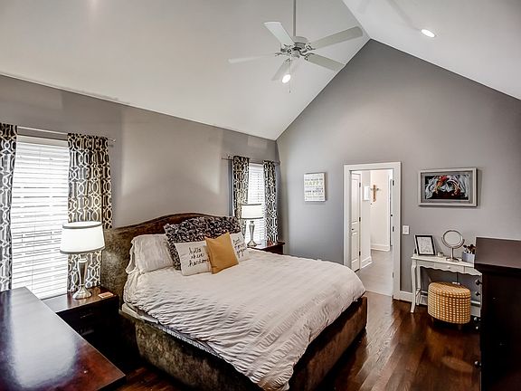 the master bedroom 