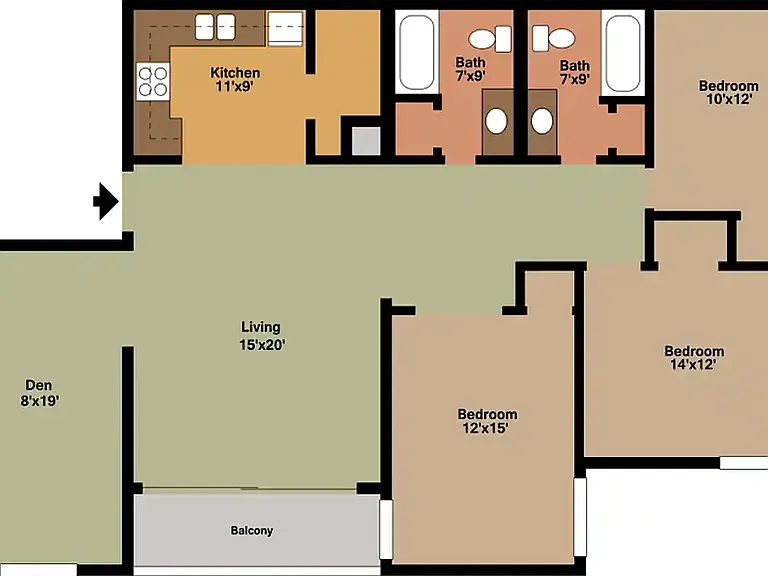 Sunset Rill Apartments — Photo 16