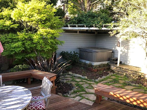 fenced in yard