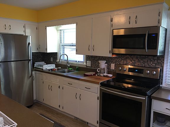 New kitchen appliances. 