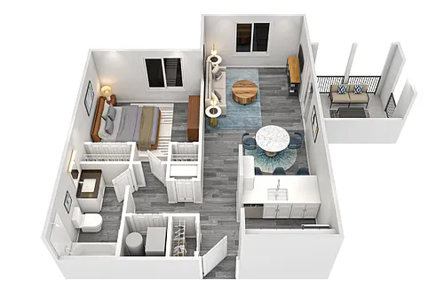 Floor plan Tranquility