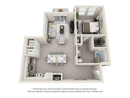 Floor plan A2A