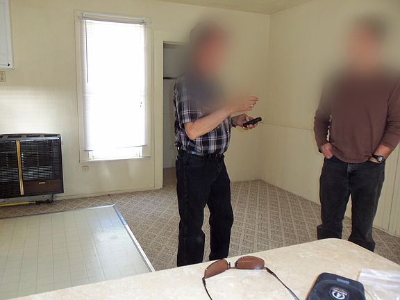 Small unit living/bedroom