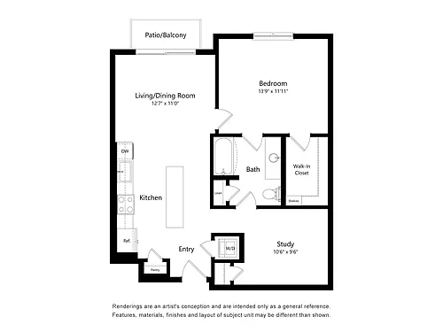 Floor plan 1S