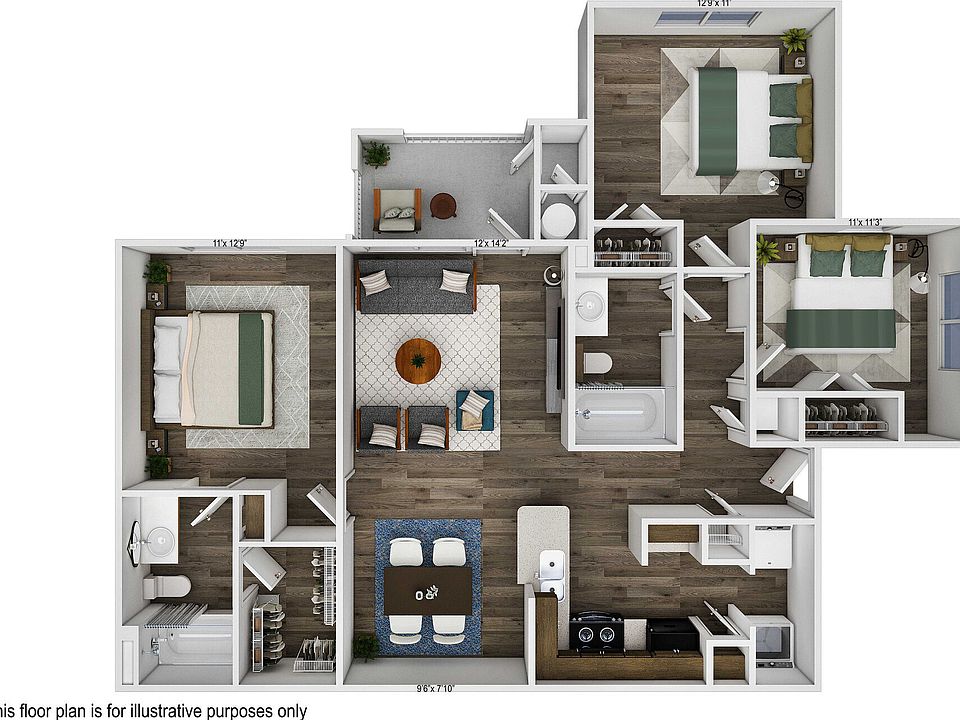 2nd image of 11900 Oakmoor Pkwy APT 1222