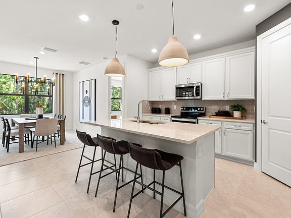 Open-concept kitchen