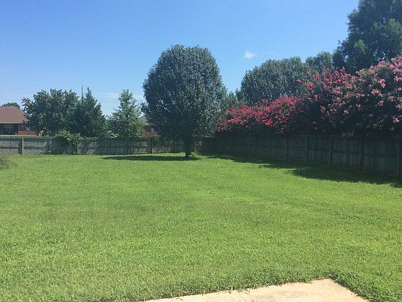 View of other half backyard