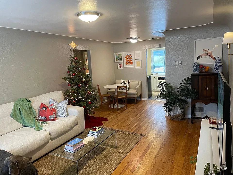 Open concept floor plan