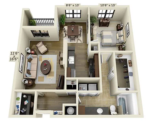 Floor plan Thomas