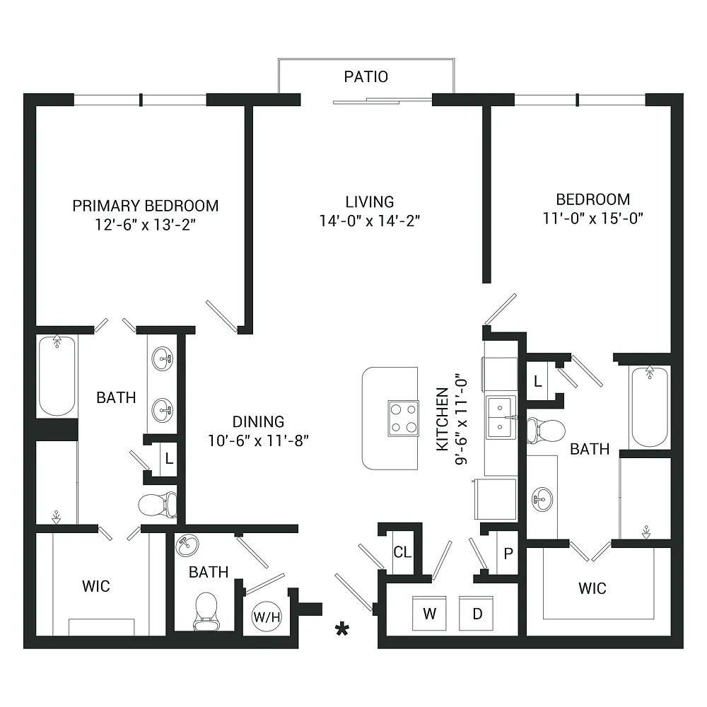 Floor plan B3