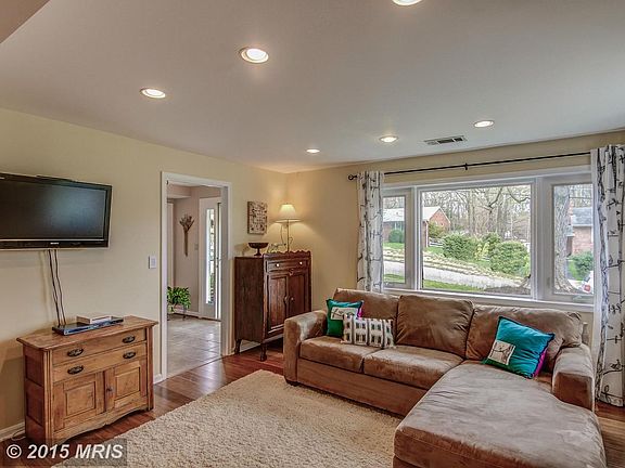 Family Room w/ Large Windows