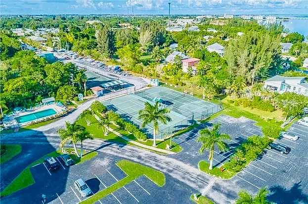 Ariel View Of living community.