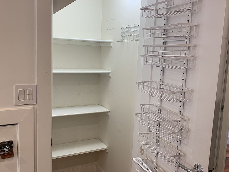Smart storage throughout, including dedicated pantry