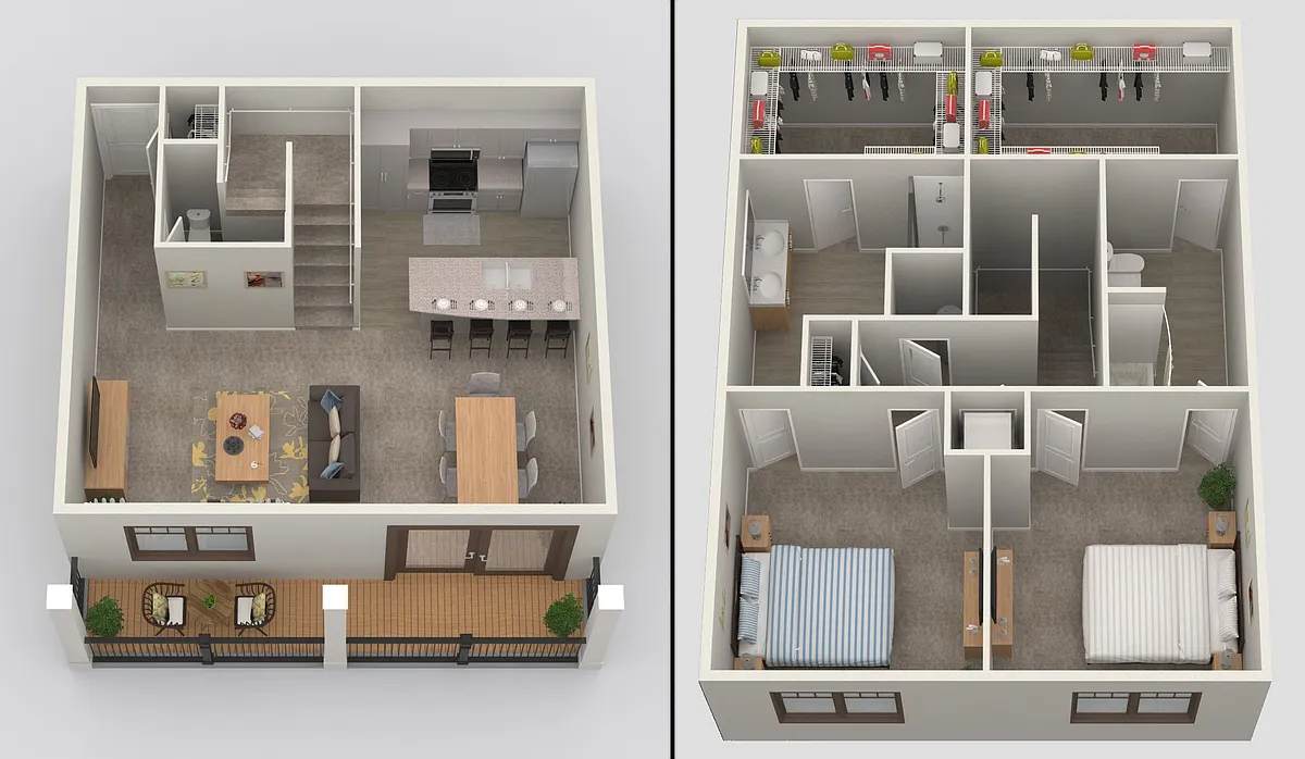 Floor plan The Darby