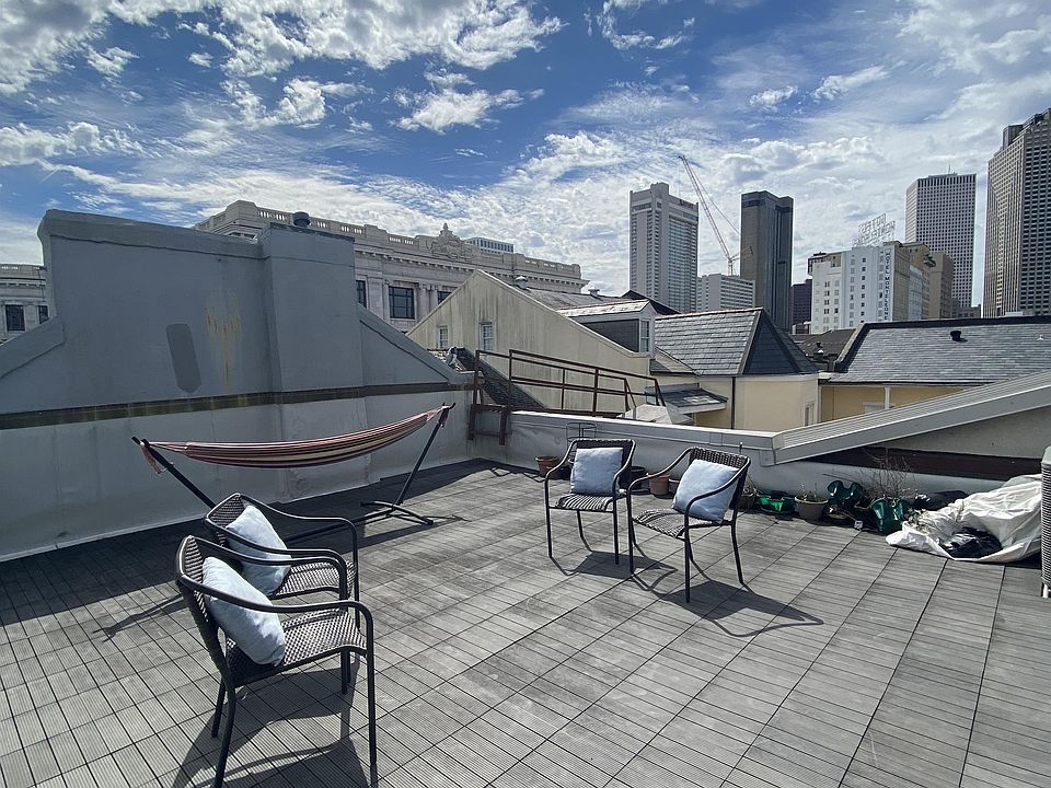 Private rooftop terrace
