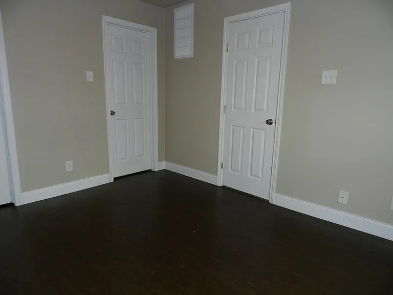 spacious bedroom with walk-in closet