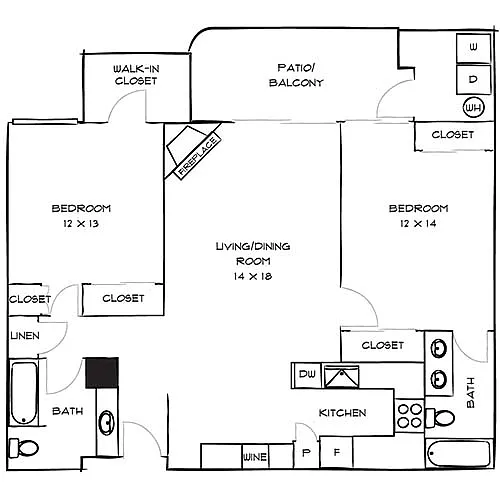 Floor plan Design 2A Premier 3