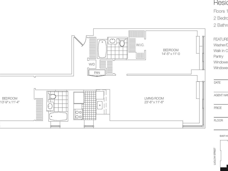 2nd image of 188 Ludlow St APT 23H