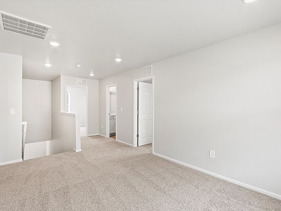 The Pagosa floorplan interior image taken at a Meritage Homes community in Greeley, CO.