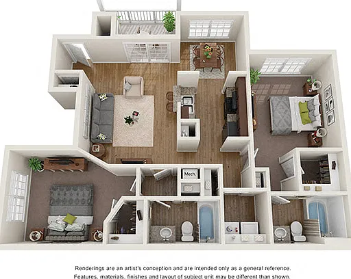 Ashley Cascade Apartments — Photo 21