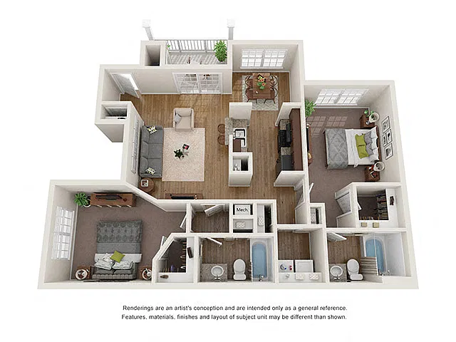 Floor plan The Madison