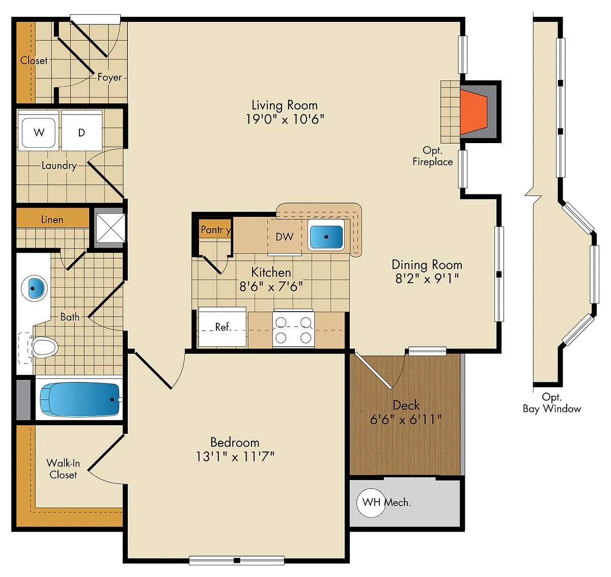 Floor plan Chelsea