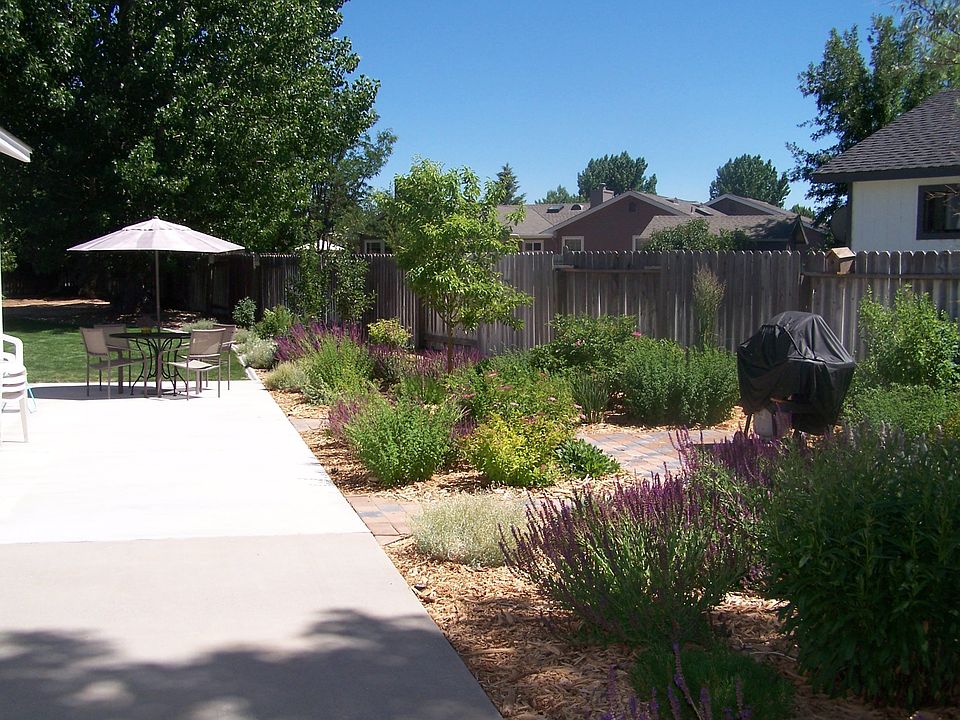 side of patio