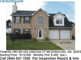 433 Canoga Ct, McDonough, GA 30253