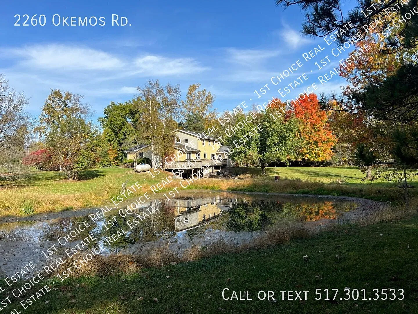 4-Bdr 3.5-Bth House On 10 Acres In Mason - Pond & Pole Barn — Photo 3