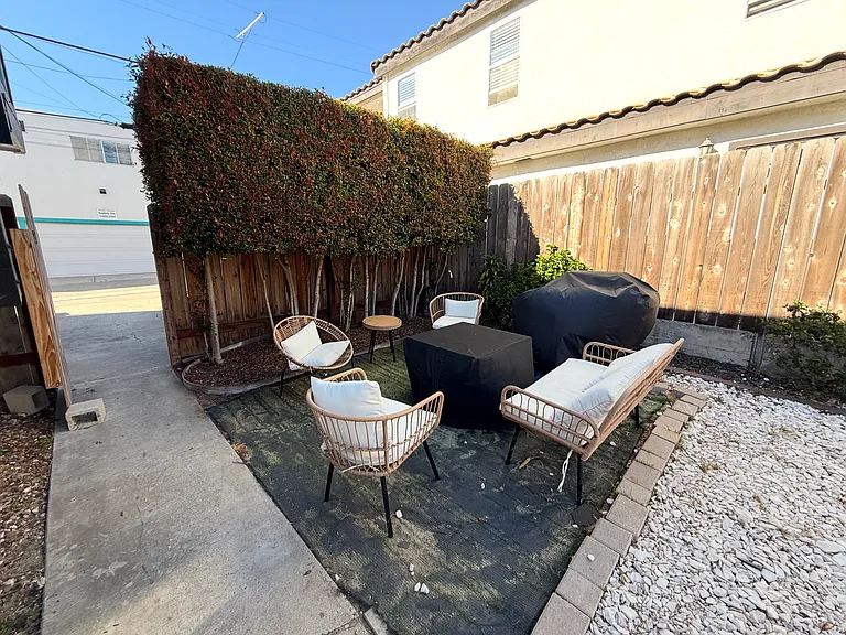 Additional outdoor living space!