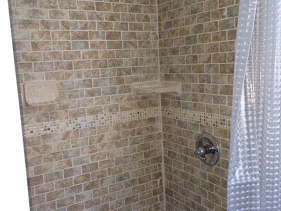 Master shower