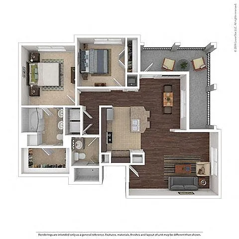 Floor plan B2A