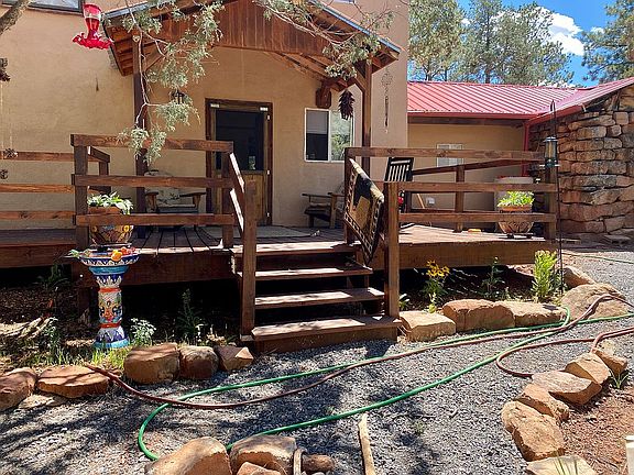 Back view yard/deck