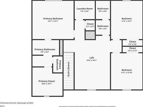3rd image of 319 Hamilton Pointe Dr