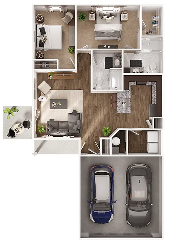 Floor plan Edgewater 2