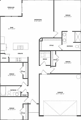 Waverly 2D Floorplan Image Waverly 2D Floorplan Image