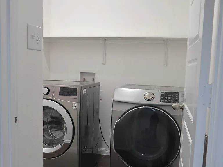 Washer and Dryer provided but not maintained by the owner