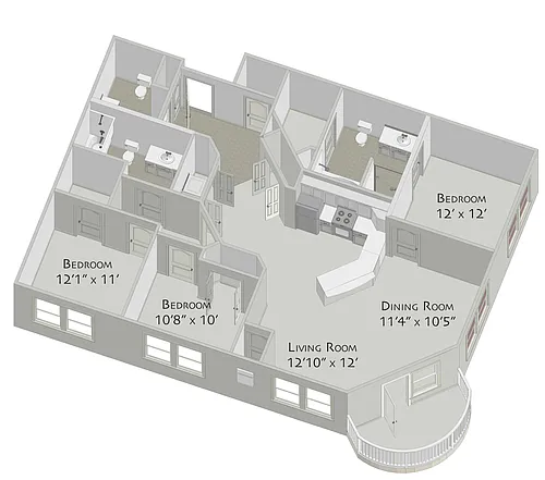 Floor plan C2