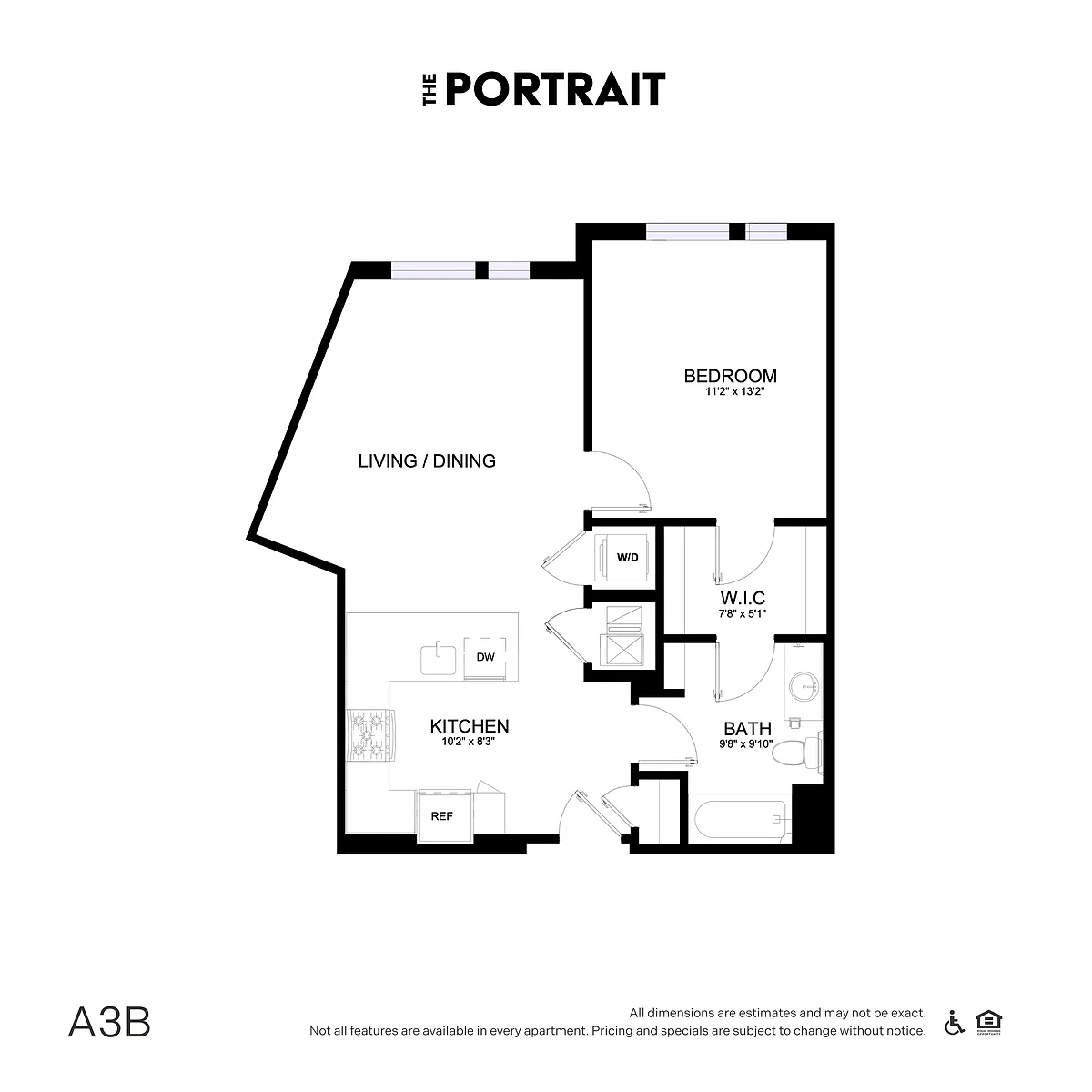 Floor plan A3B