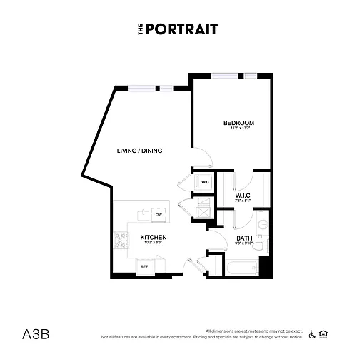 Floor plan A3B