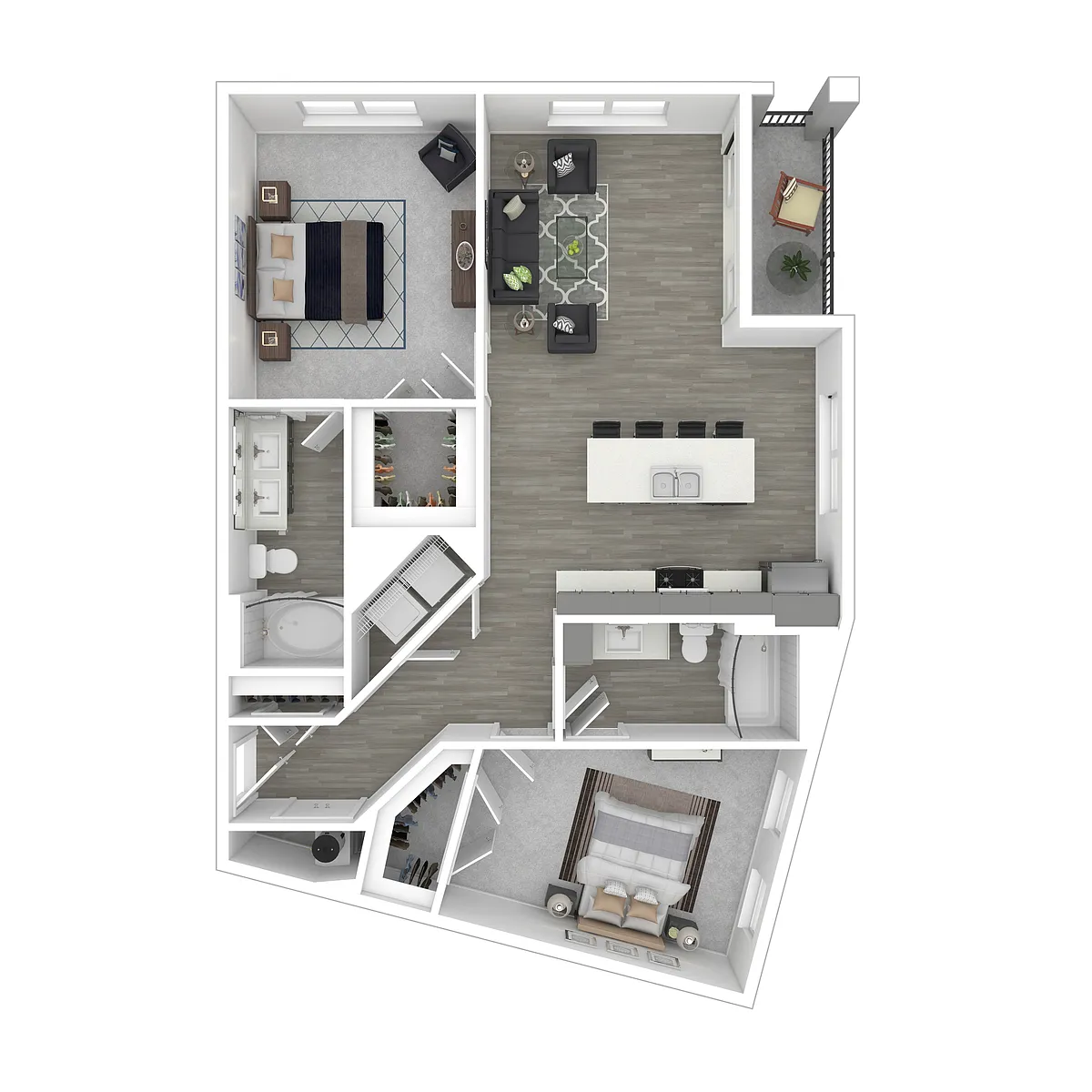 Floor plan B10 Polk