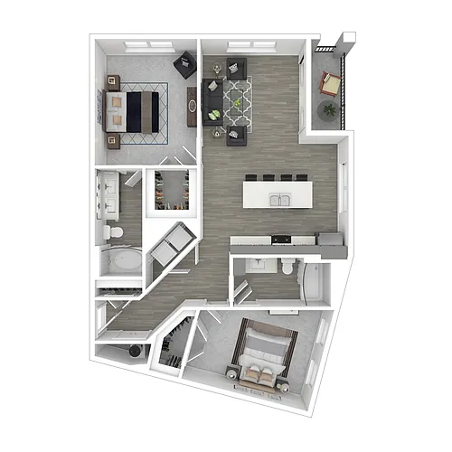 Floor plan B10 Polk