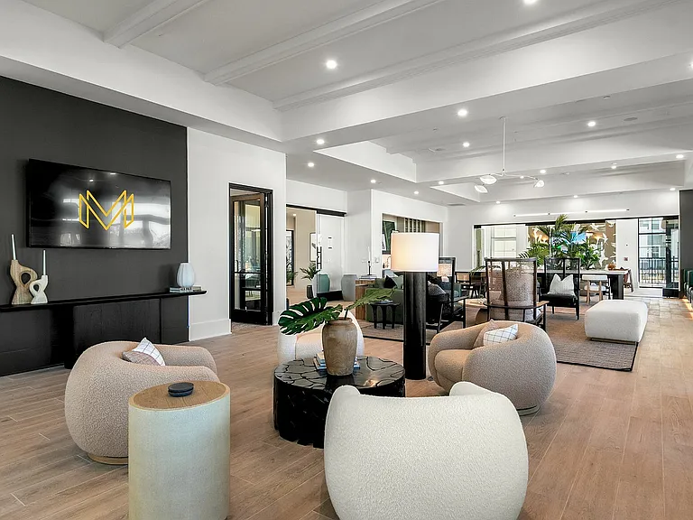 Resident Lounge w/ Large Screen TV