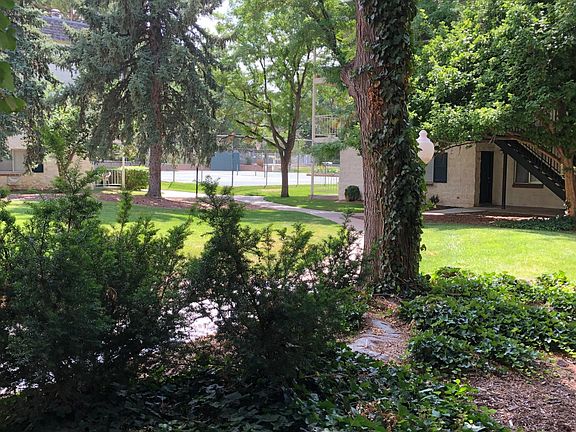 Court yard inside secured building