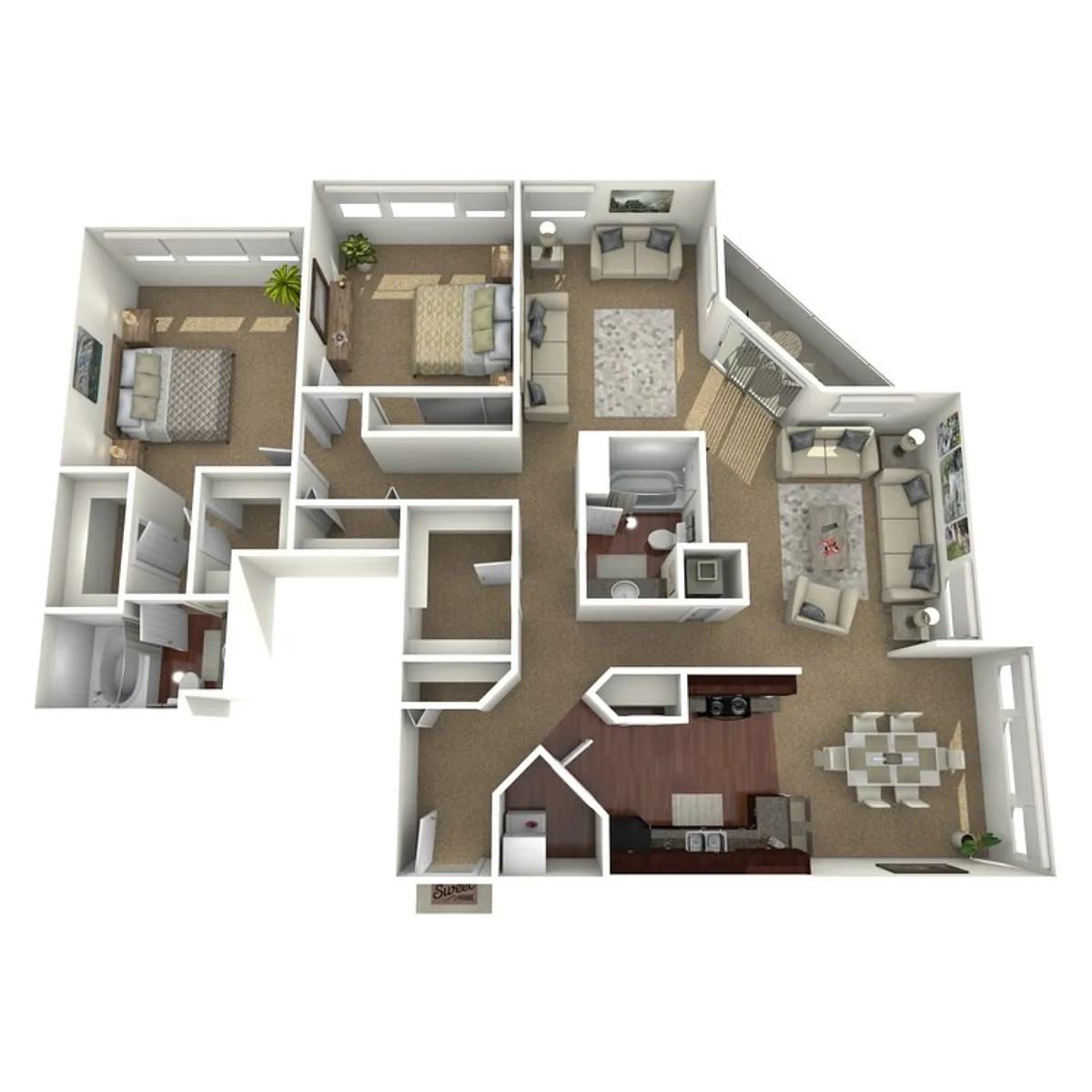 Floor plan The Plaza