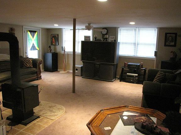 Basement living room