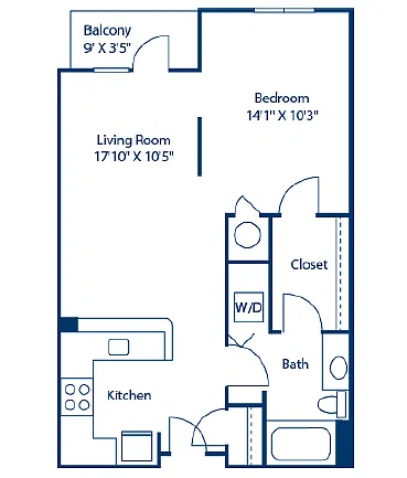 Floor plan S1B