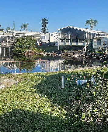 backyard to canal view